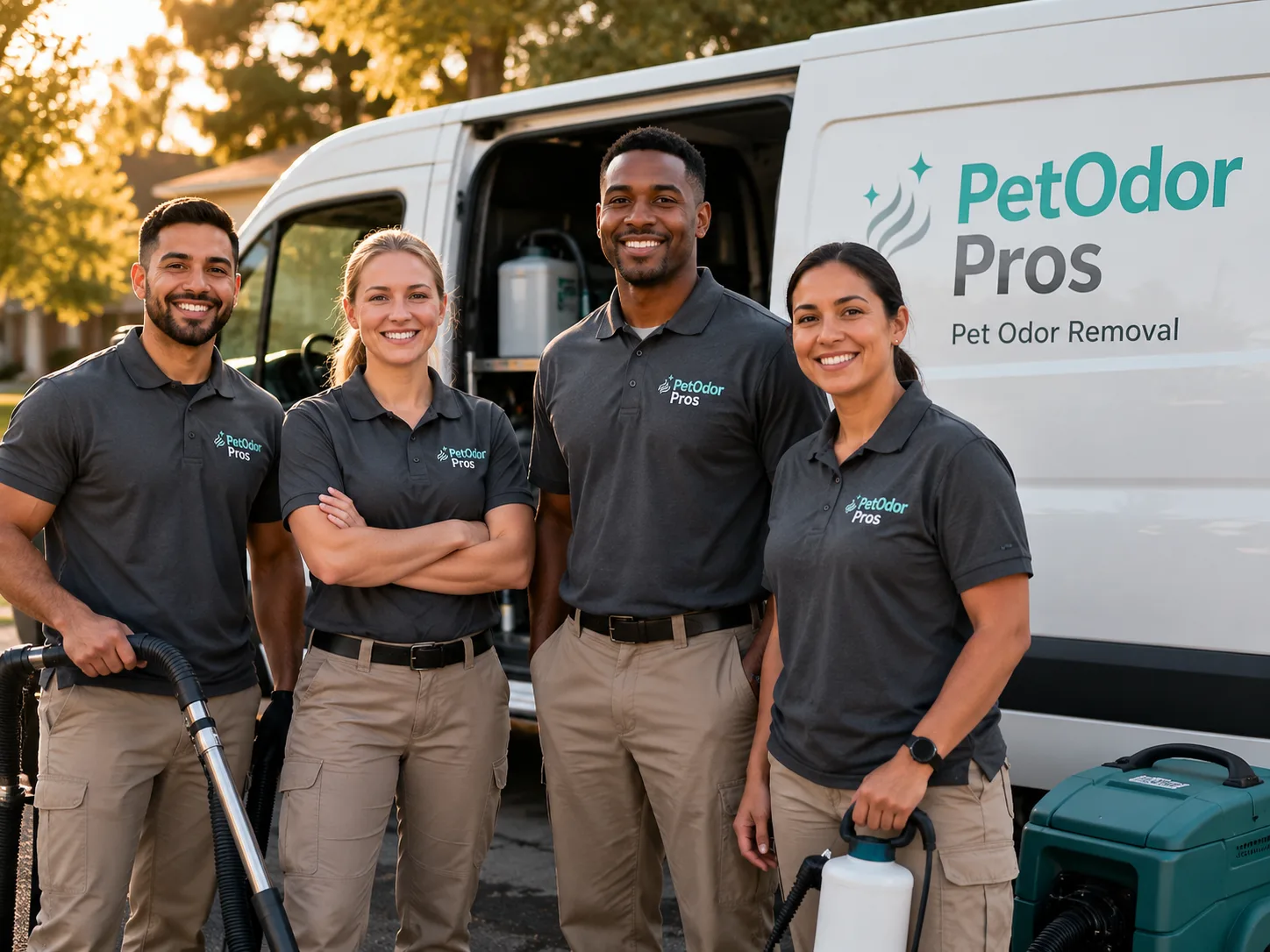 Pet Odor Removal team serving Neopit, WI